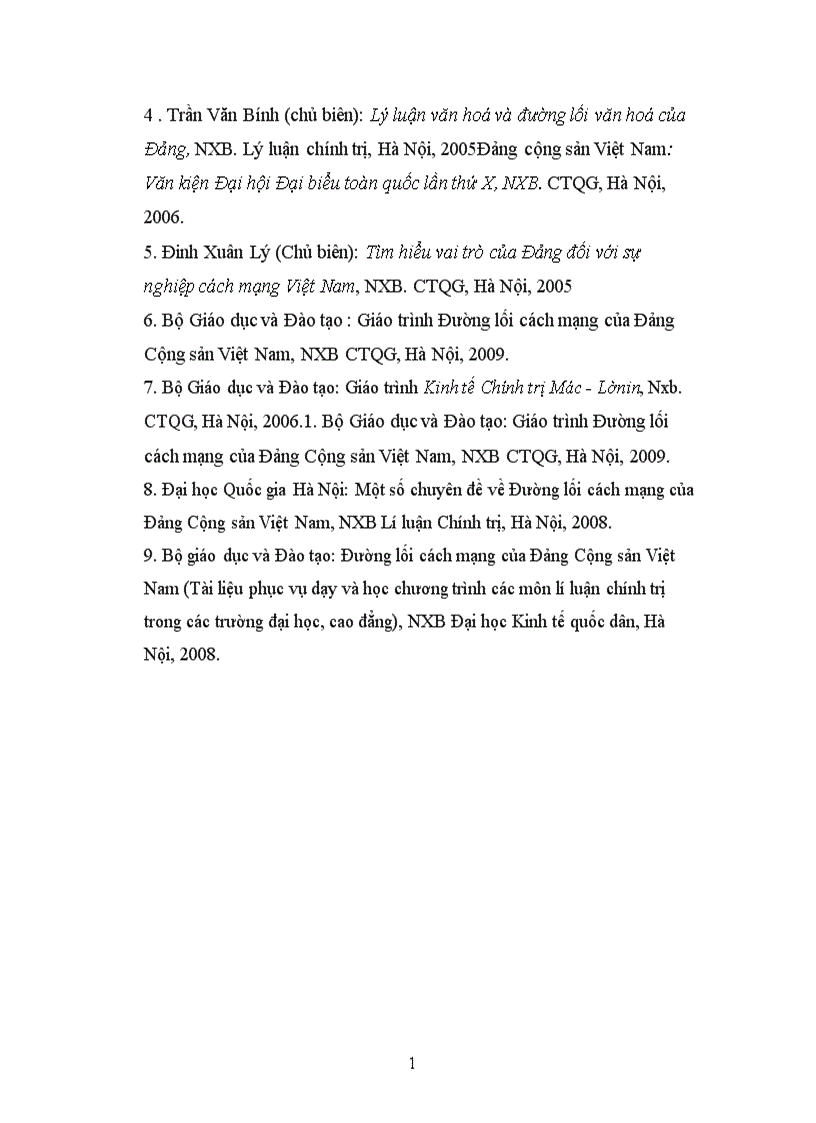 image for page Giáo trình đường lối cách mạng của đảng cộng sản việt nam