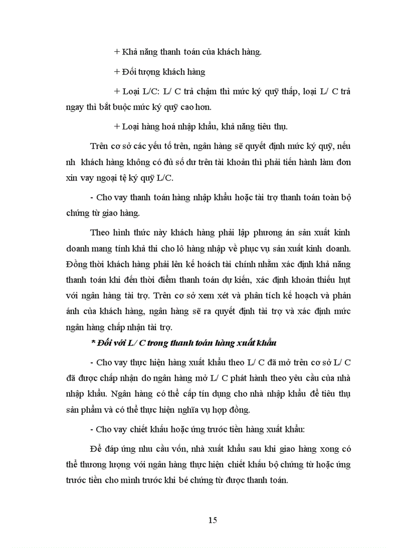 image for page Giải pháp mở rộng hoạt động tín dụng tài trợ xuất nhập khẩu tại Ngân hàng ngoại thương Hà Nội