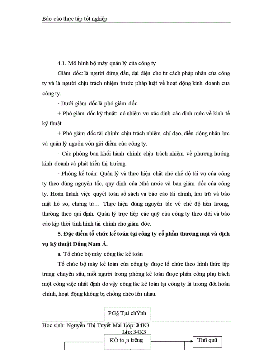 image for page Kế toán tiền lương và các khoản trích theo lương tại Công ty cổ phần Thương Mại và dịch vụ kỹ thuật Đông Nam á 1