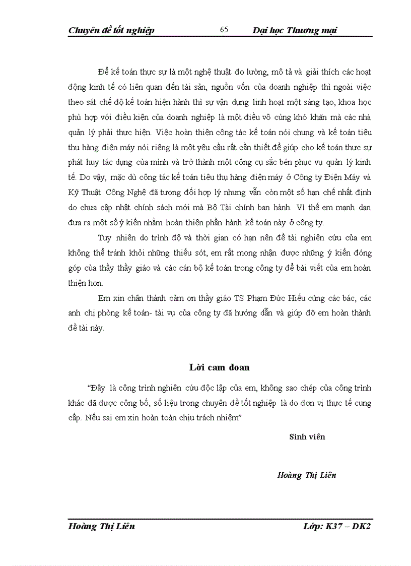 image for page Hoàn thiện phương pháp kế toán tiêu thụ hàng điện máy