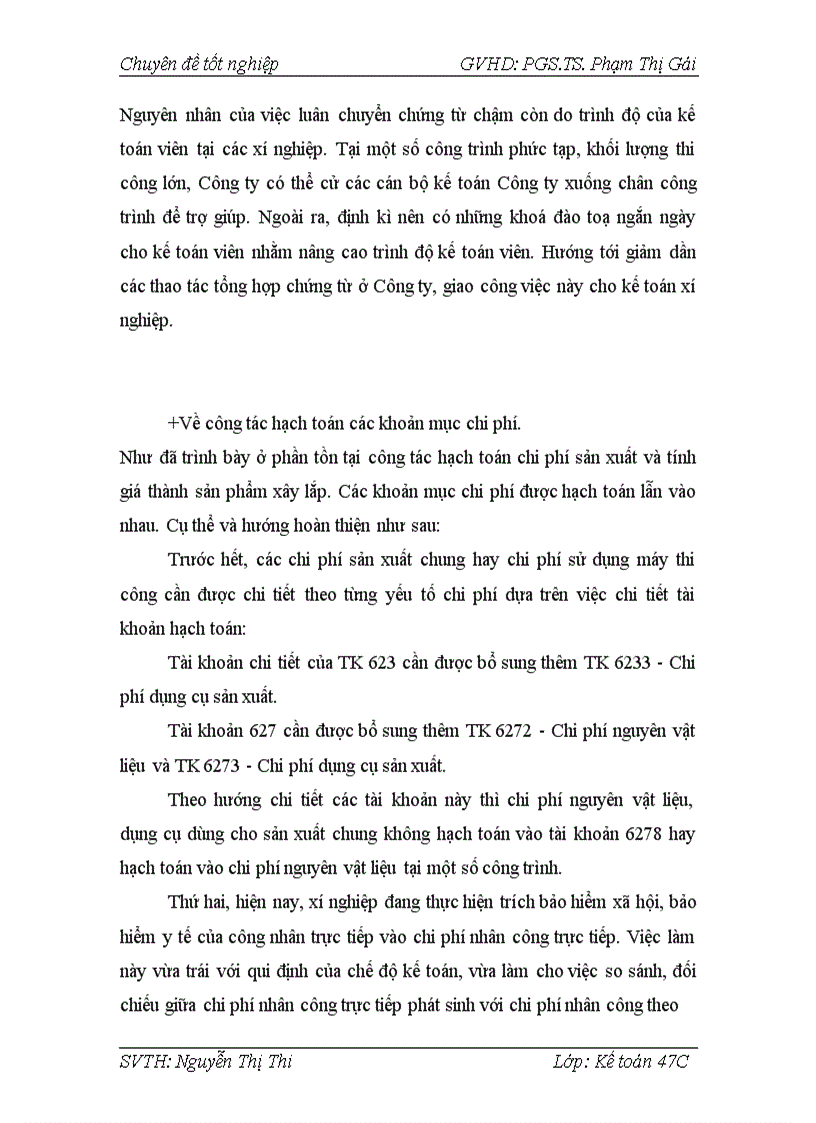 image for page Hoàn thiện hạch toán chi phí sản xuất và tính giá thành sản phẩm xây lắp tại xí nghiệp xây lắp số 1 Hà Nội