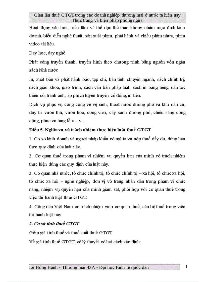 image for page Gian lận thuế GTGT trong các doanh nghiệp thương mại ở Việt Nam hiện nay và biện pháp phòng ngừa