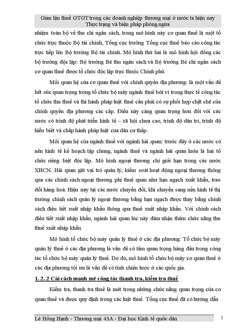 image for page Gian lận thuế GTGT trong các doanh nghiệp thương mại ở Việt Nam hiện nay và biện pháp phòng ngừa