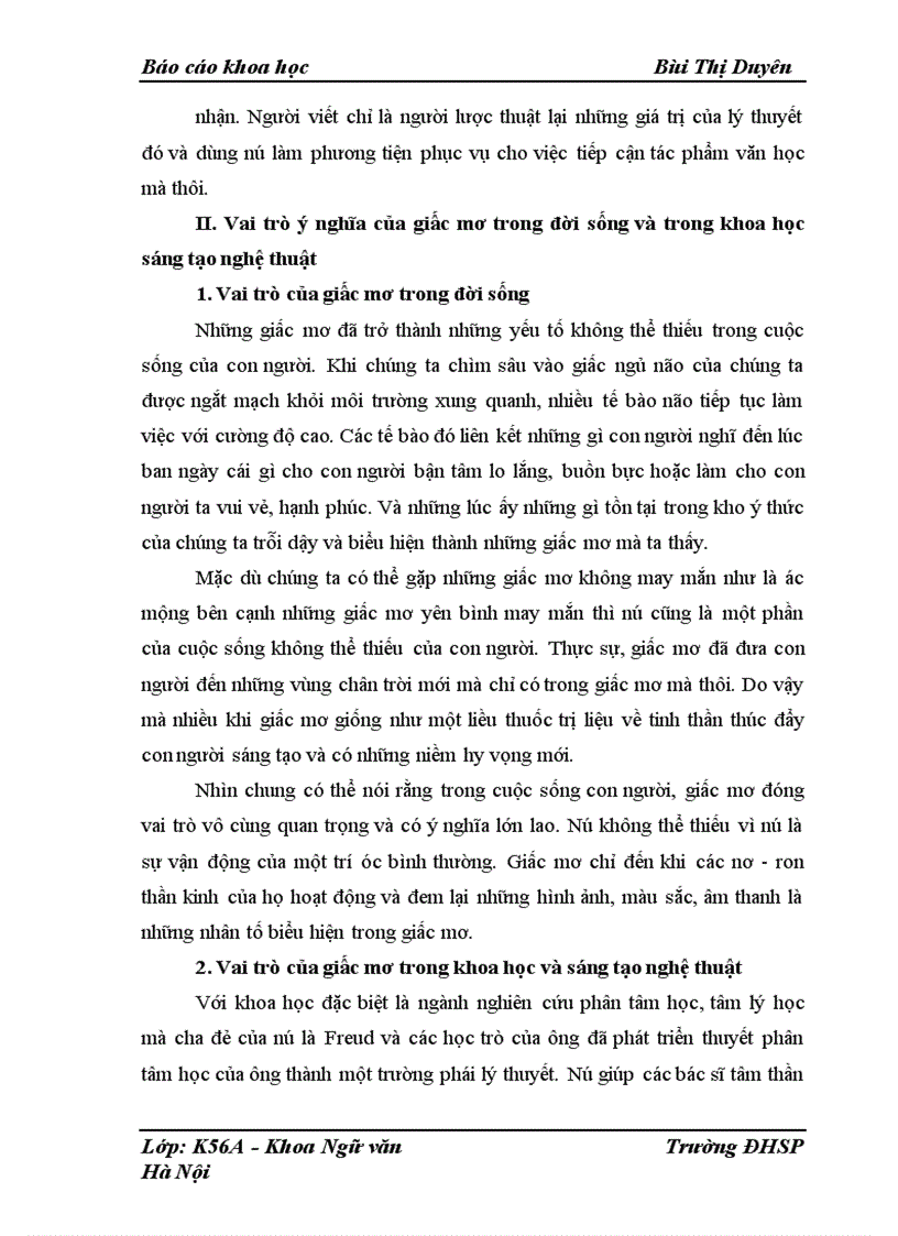 image for page Giải mã biểu tượng giấc mơ trong khoa học