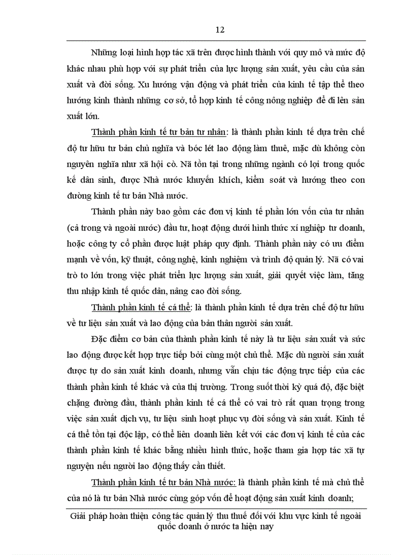 image for page Giải pháp hoàn thiện công tác quản lý thu thuế đối với khu vực kinh tế ngoài quốc doanh ở nước ta hiện nay