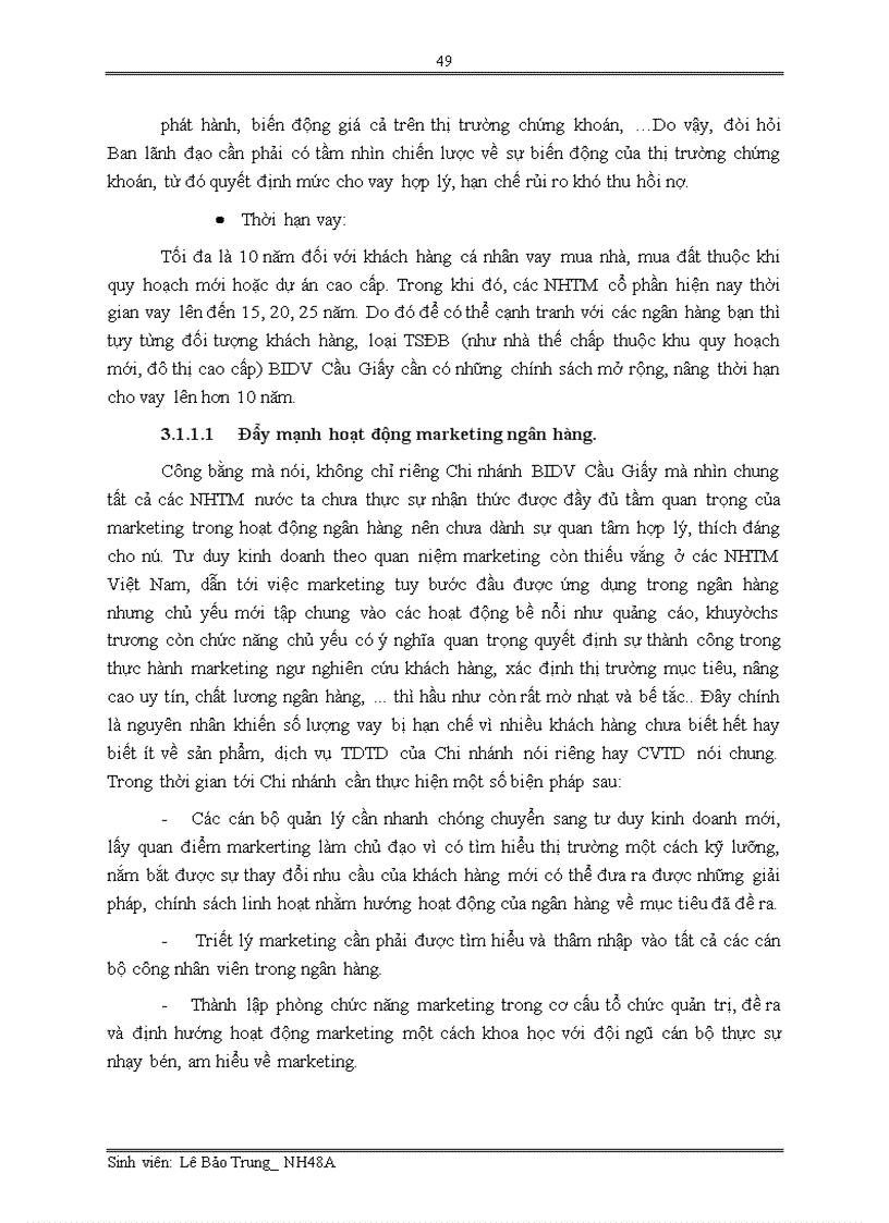 image for page Giải pháp mở rộng hoạt động cho vay tiêu dùng tại Ngân hàng Đầu tư và Phát triển Việt Nam BIDV Chi nhánh Cầu Giấy