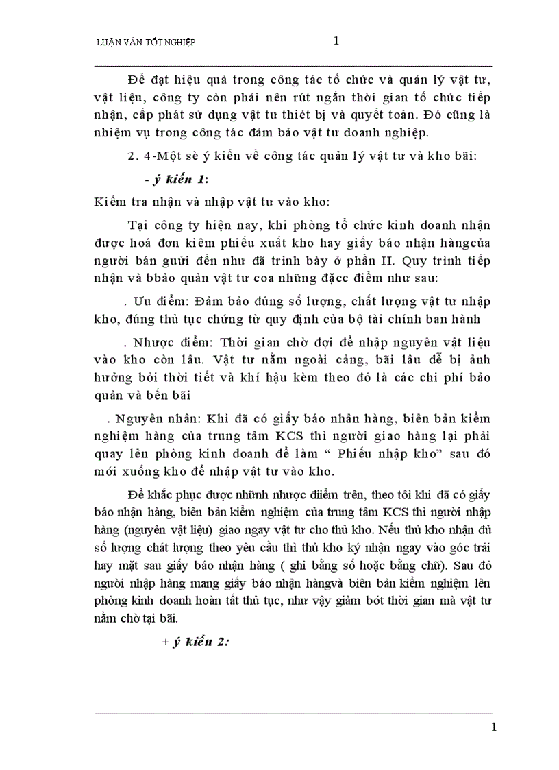 image for page Nâng cao hiệu quả Quản lý vật tư ở Công ty vật tư Nông sản 1