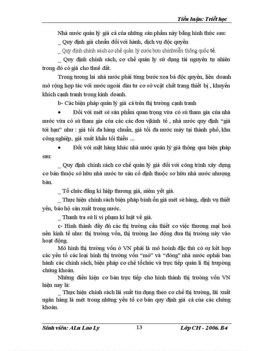 image for page Vận dụng Lý luận hình thái kinh tế xã hội để phân tích vai trò của nhà nước đối với nền kinh tế Việt nam hiện nay 1