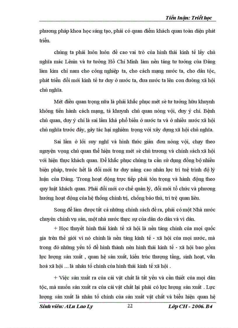 image for page Vận dụng Lý luận hình thái kinh tế xã hội để phân tích vai trò của nhà nước đối với nền kinh tế Việt nam hiện nay 1