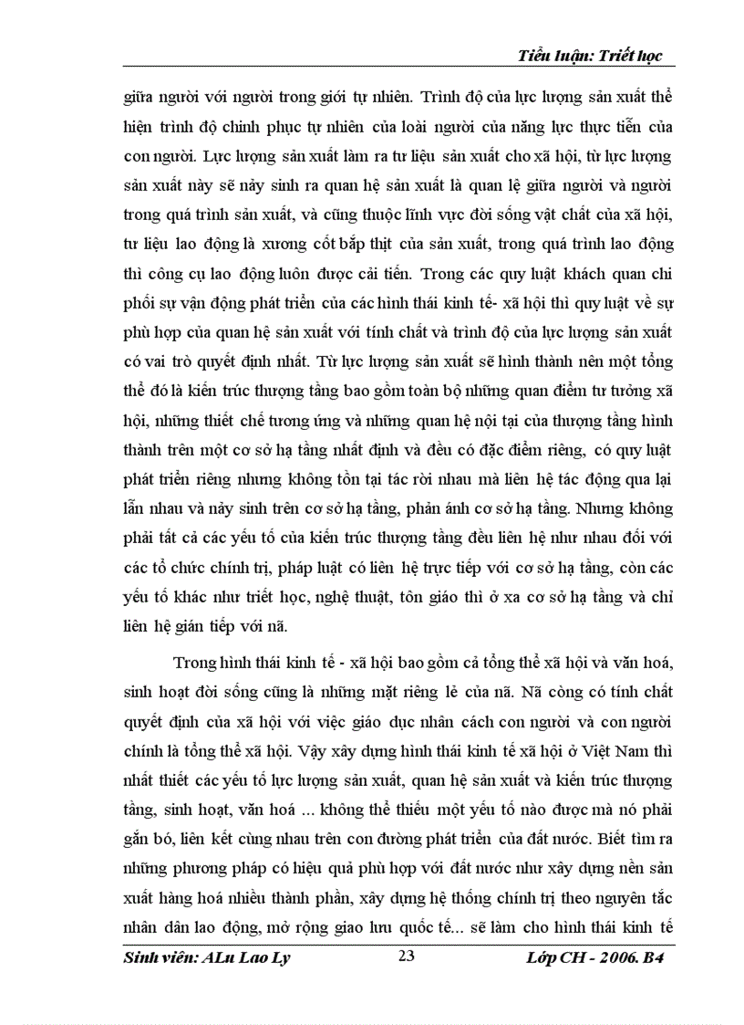 image for page Vận dụng Lý luận hình thái kinh tế xã hội để phân tích vai trò của nhà nước đối với nền kinh tế Việt nam hiện nay 1