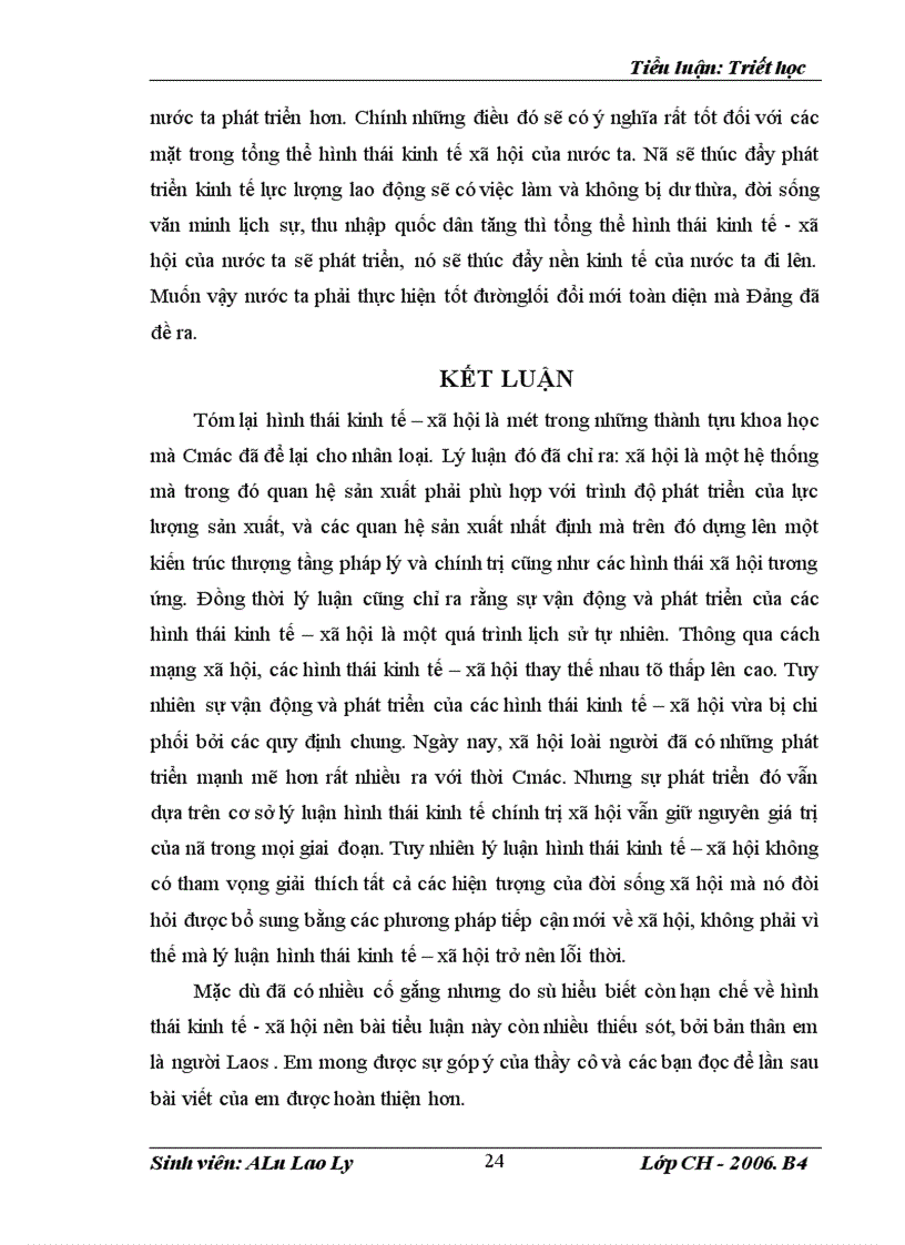 image for page Vận dụng Lý luận hình thái kinh tế xã hội để phân tích vai trò của nhà nước đối với nền kinh tế Việt nam hiện nay 1