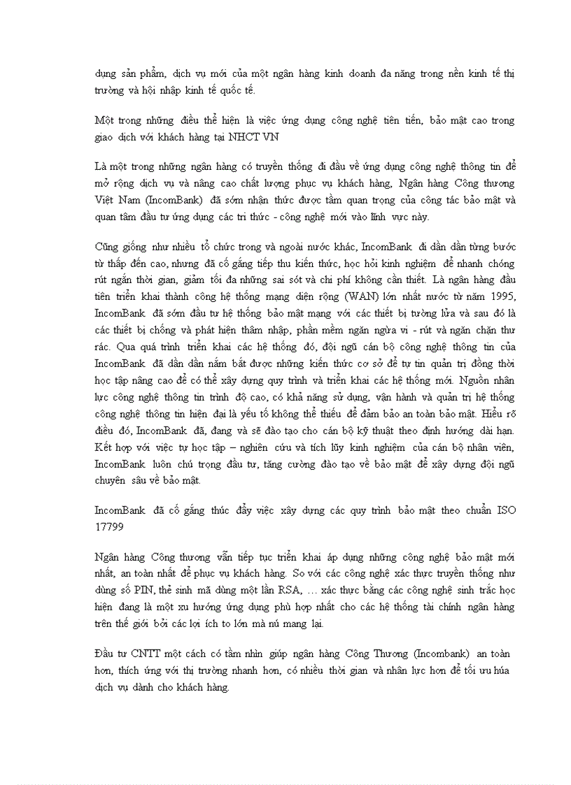 image for page Ứng dụng ma trận SWOT để hình thành chiến lược kinh doanh của Ngân hàng Công thương Việt Nam