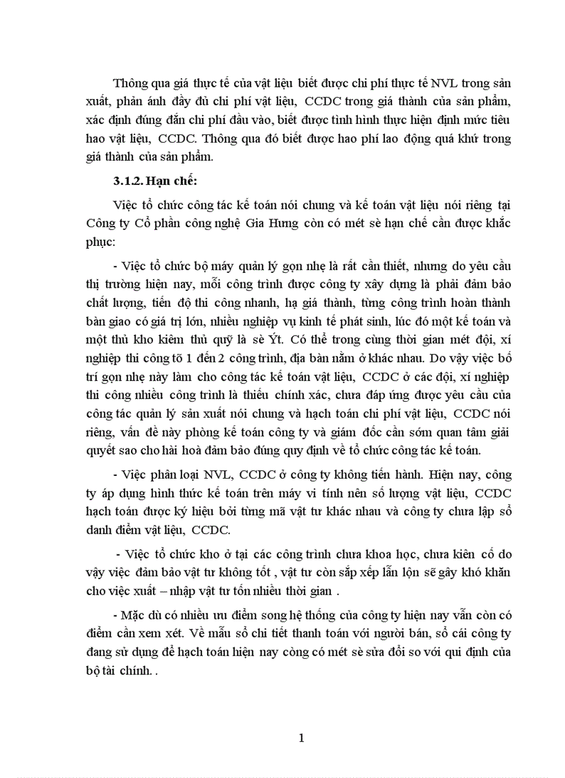 image for page Thực trạng kế toán nguyên vật liệu công cụ dụng cụ ở Công ty cổ phần công nghệ Gia Hưng
