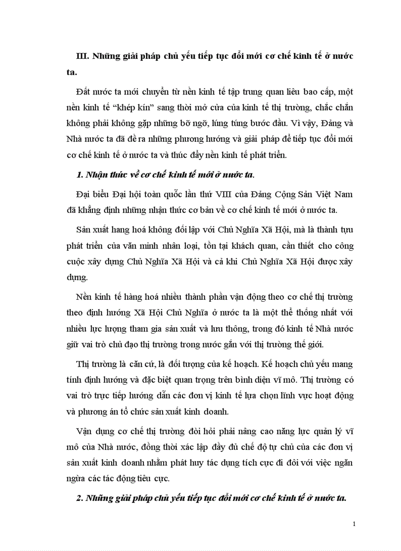 image for page Cơ chế thị trường trong thời kỳ quá độ lên Chủ Nghĩa Xã Hội ở Việt Nam 1