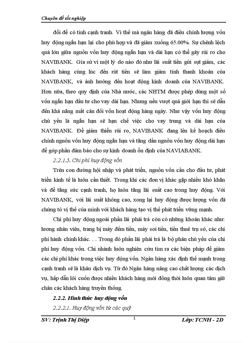 image for page Giải pháp nâng cao hiệu quả huy động vốn của Ngân hàng thương mại cổ phần NAM VIÊT NAVIBANK