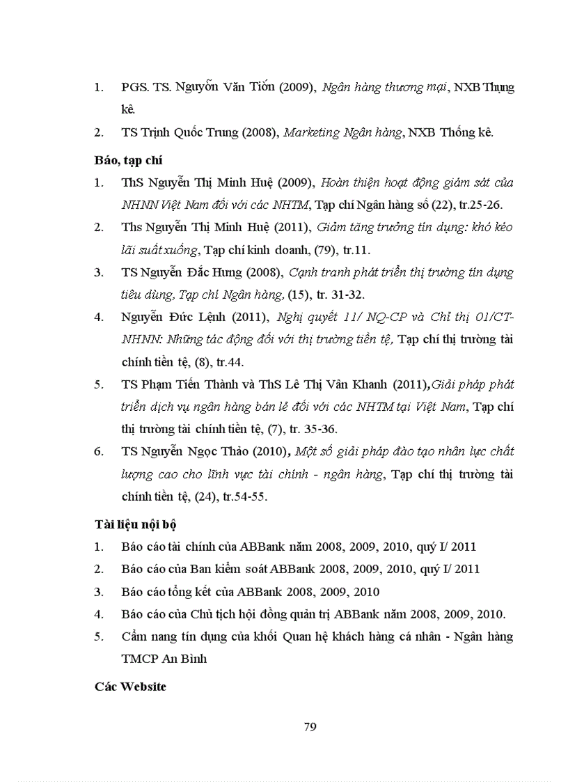 image for page Giải pháp phát triển hoạt động tín dụng cá nhân tại Ngân hàng TMCP An Bình