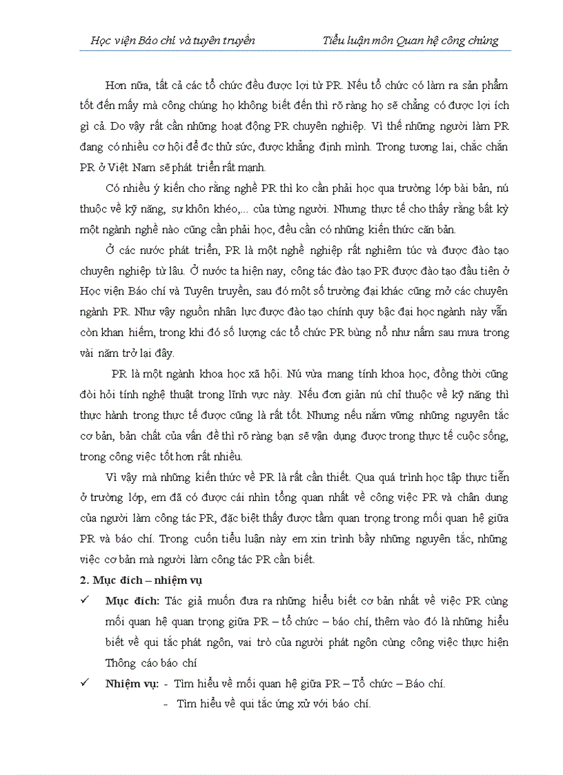 image for page Những hiểu biết cơ bản nhất về việc PR cùng mối quan hệ quan trọng giữa PR tổ chức báo chí thêm vào đó là những hiểu biết về qui tắc phát ngôn vai trò của người phát ngôn cùng công việc thực hiện Thông cáo báo chí