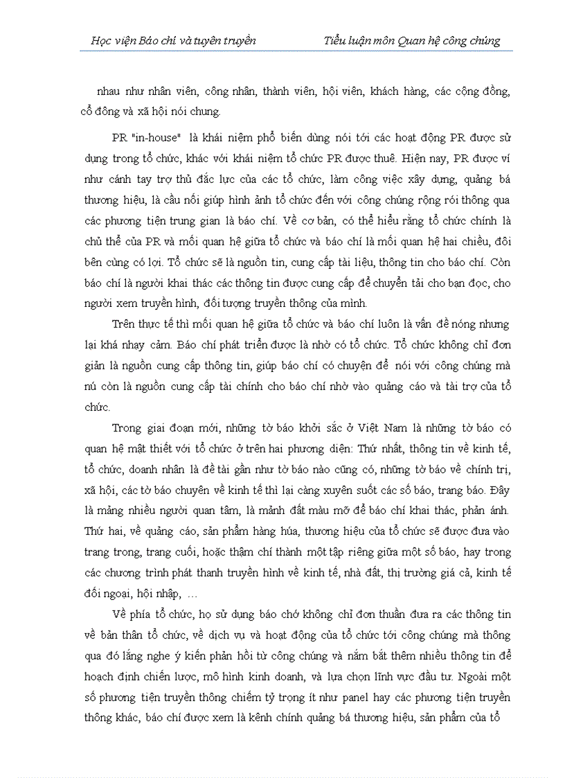 image for page Những hiểu biết cơ bản nhất về việc PR cùng mối quan hệ quan trọng giữa PR tổ chức báo chí thêm vào đó là những hiểu biết về qui tắc phát ngôn vai trò của người phát ngôn cùng công việc thực hiện Thông cáo báo chí