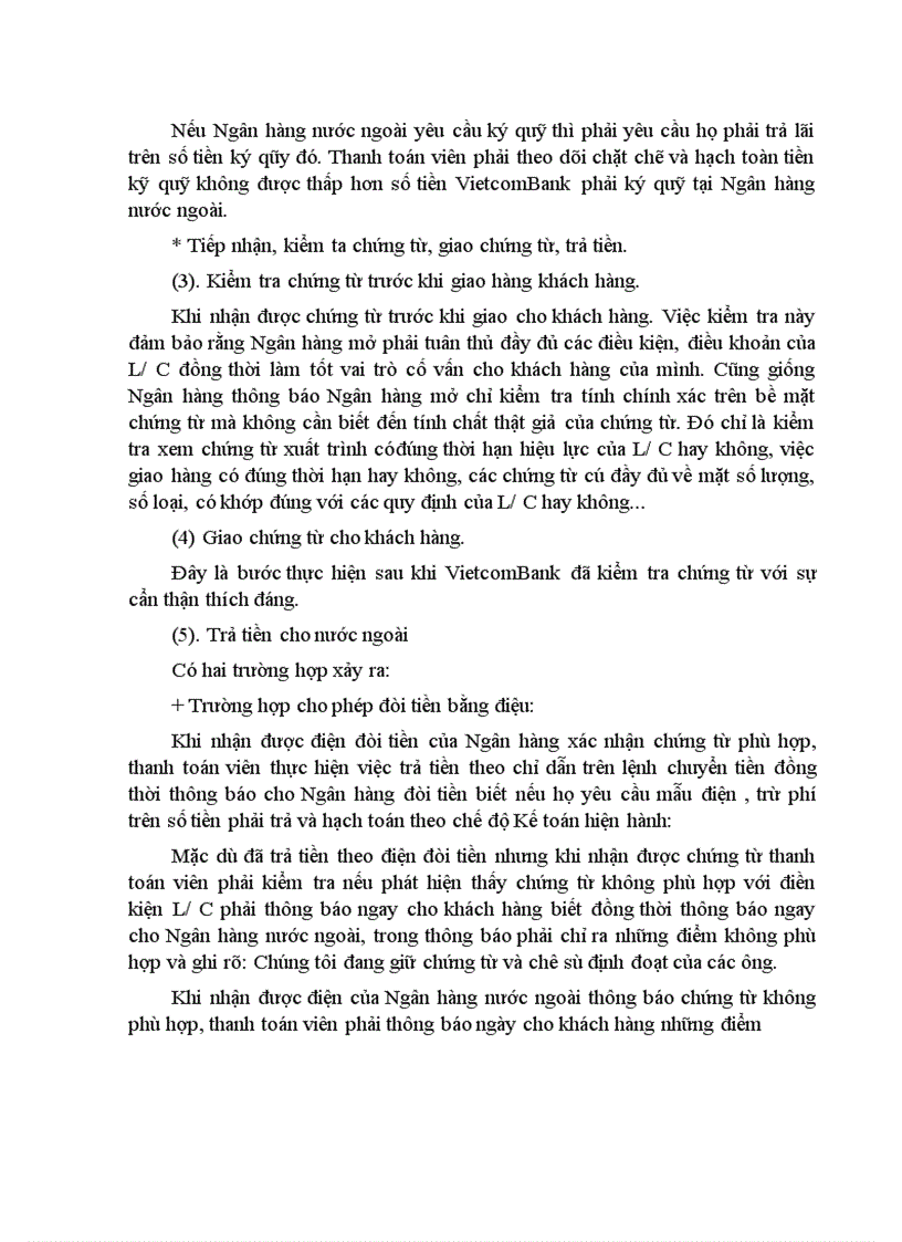 image for page Một số giải pháp nâng cao hiệu quả trong công tác thanh toán hàng xuất nhập khẩu bằng phương thức tính dụng chứng từ tại Ngân hàng Ngoại thương Việt Nam 1