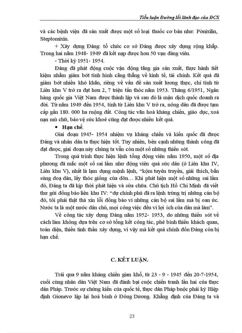 image for page Đảng giải quyết mối quan hệ giữa kháng chiến và kiến quốc trong cuộc kháng chiến chống thực dân Pháp 1945 1954 làm đề tài tiểu luận của mình trong học phần Đảng Cộng sản Việt Nam lãnh đạo cuộc kháng chiến chống thực dân Pháp và can thiệp Mỹ 1945 1954