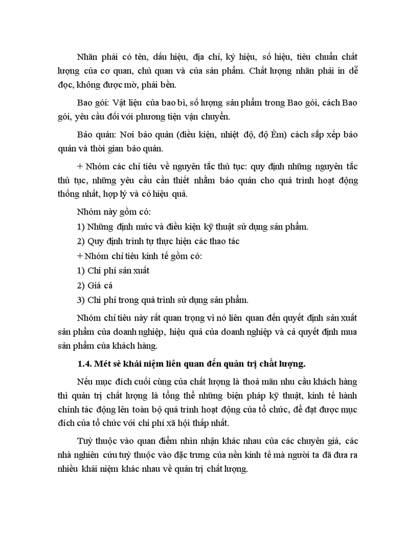 image for page Quản lý chất lượng thực trạng và một số giải pháp nhằm áp dụng một cách hợp lý và hiệu quả hệ thống quản trị chất lượng trong các DNCN Việt Nam 1