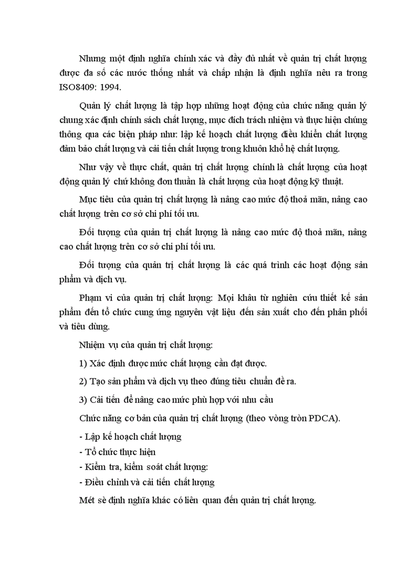image for page Quản lý chất lượng thực trạng và một số giải pháp nhằm áp dụng một cách hợp lý và hiệu quả hệ thống quản trị chất lượng trong các DNCN Việt Nam 1