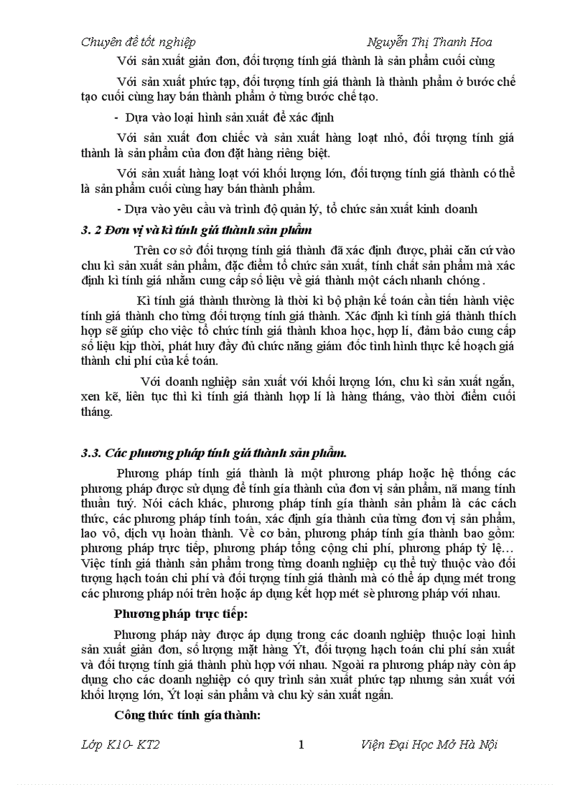 image for page Kế toán tập hợp chi phí sản xuất và tính giá thành sản phẩm tại Xí nghiệp May Xuất khẩu Thanh Trì 1