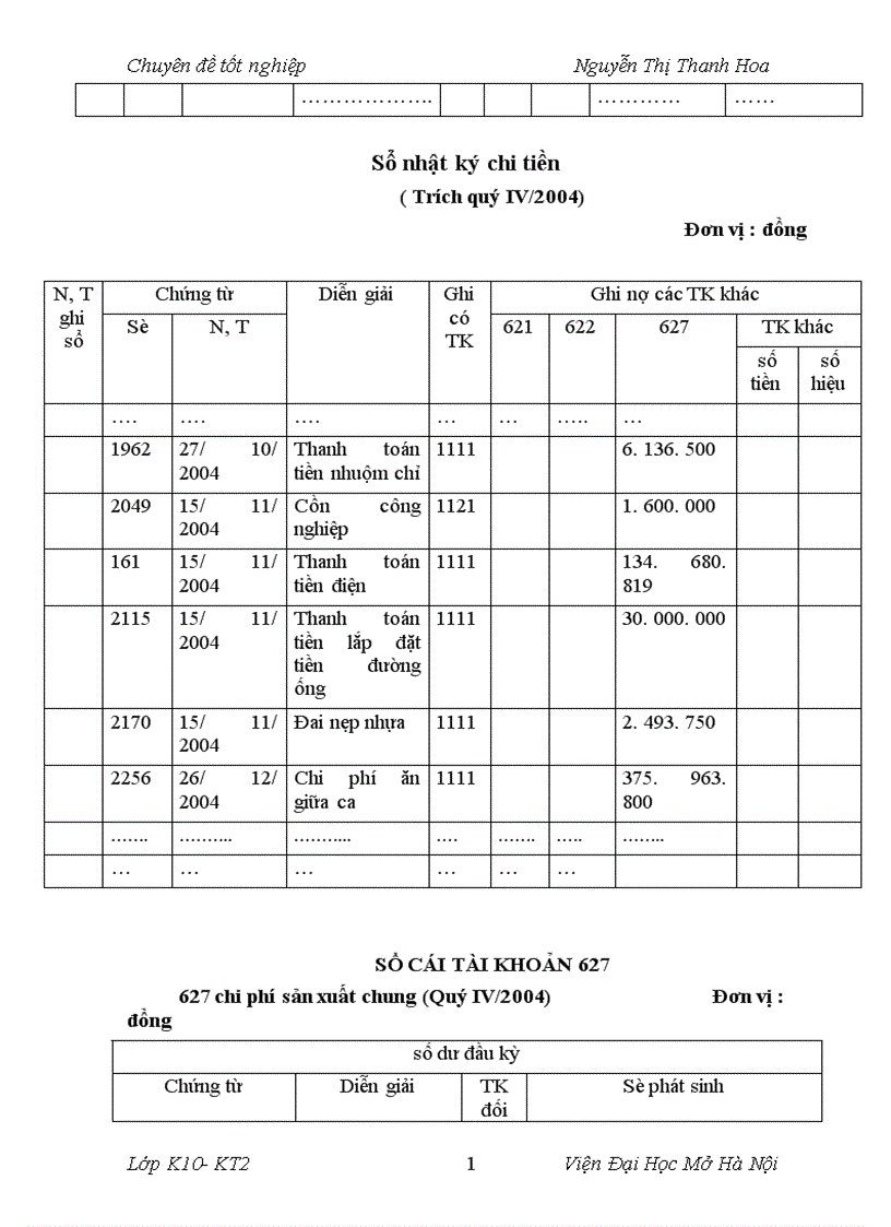 image for page Kế toán tập hợp chi phí sản xuất và tính giá thành sản phẩm tại Xí nghiệp May Xuất khẩu Thanh Trì 1