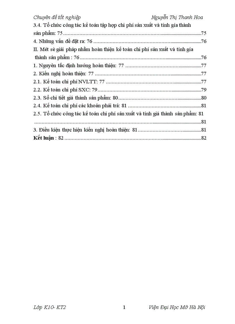 image for page Kế toán tập hợp chi phí sản xuất và tính giá thành sản phẩm tại Xí nghiệp May Xuất khẩu Thanh Trì 1