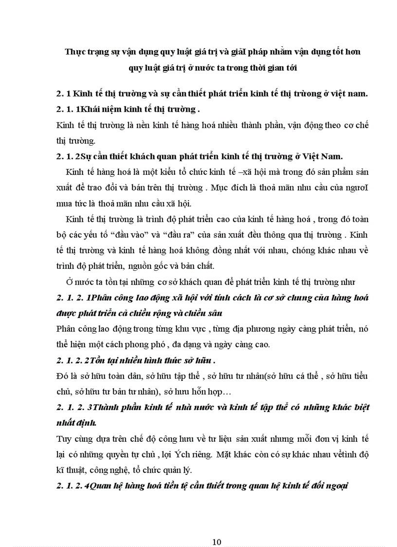 image for page sự vận dụng quy luật giá trị trong nền kinh tế thị trường và giải pháp nhằm vận dụng tốt hơn quy luật giá trị ở nước ta