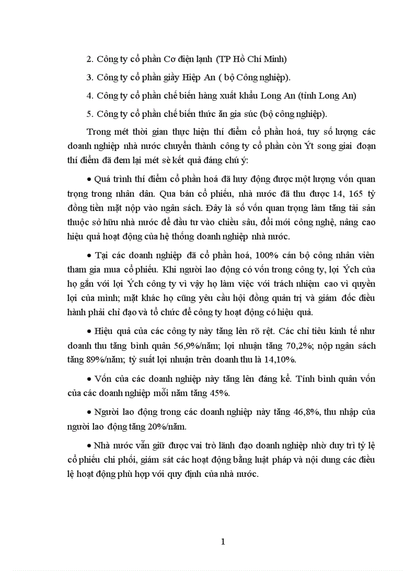 image for page Thực trạng và giải pháp thúc đẩy quá trình cổ phần hoá ở Việt Nam