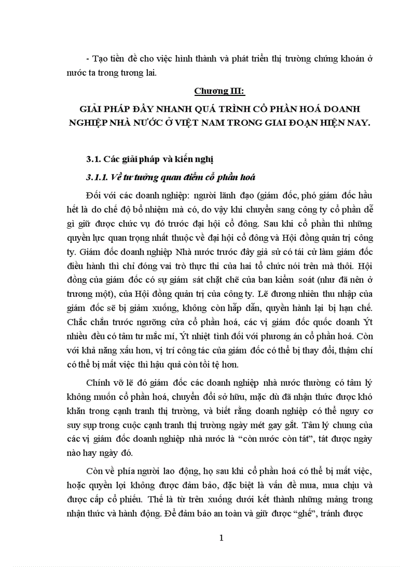 image for page Thực trạng và giải pháp thúc đẩy quá trình cổ phần hoá ở Việt Nam