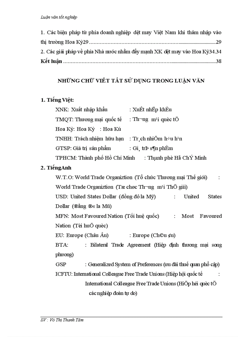 image for page Thúc đẩy xuất khẩu hàng dệt may vào thị trường Hoa Kỳ khi Việt Nam chưa gia nhập W T O và còn áp dụng hạn ngạch quota