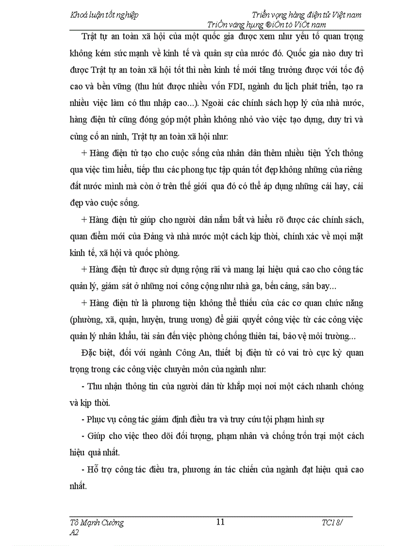 image for page Triển vọng hàng điện tử Việt nam