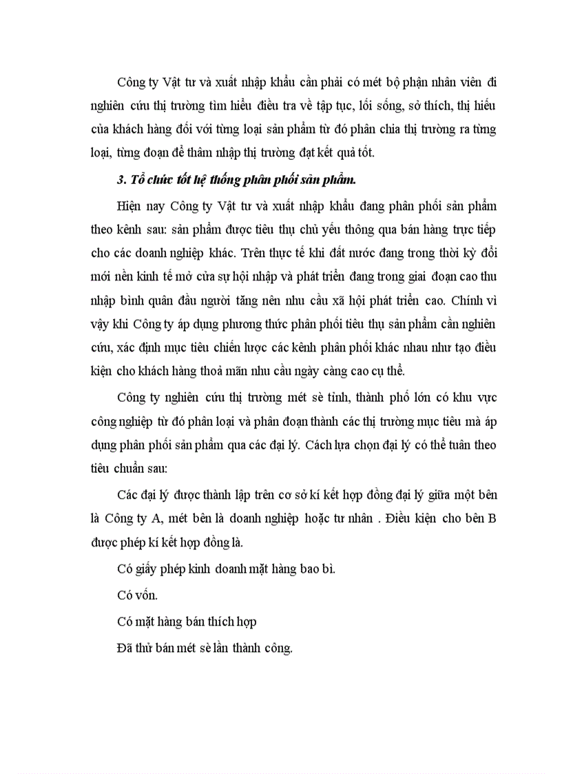 image for page Một số giải pháp nhằm đẩy mạnh công tác quản lý hoạt động tiêu thụ sản phẩm tại Công ty xuất nhập khẩu Thái Nguyên 1