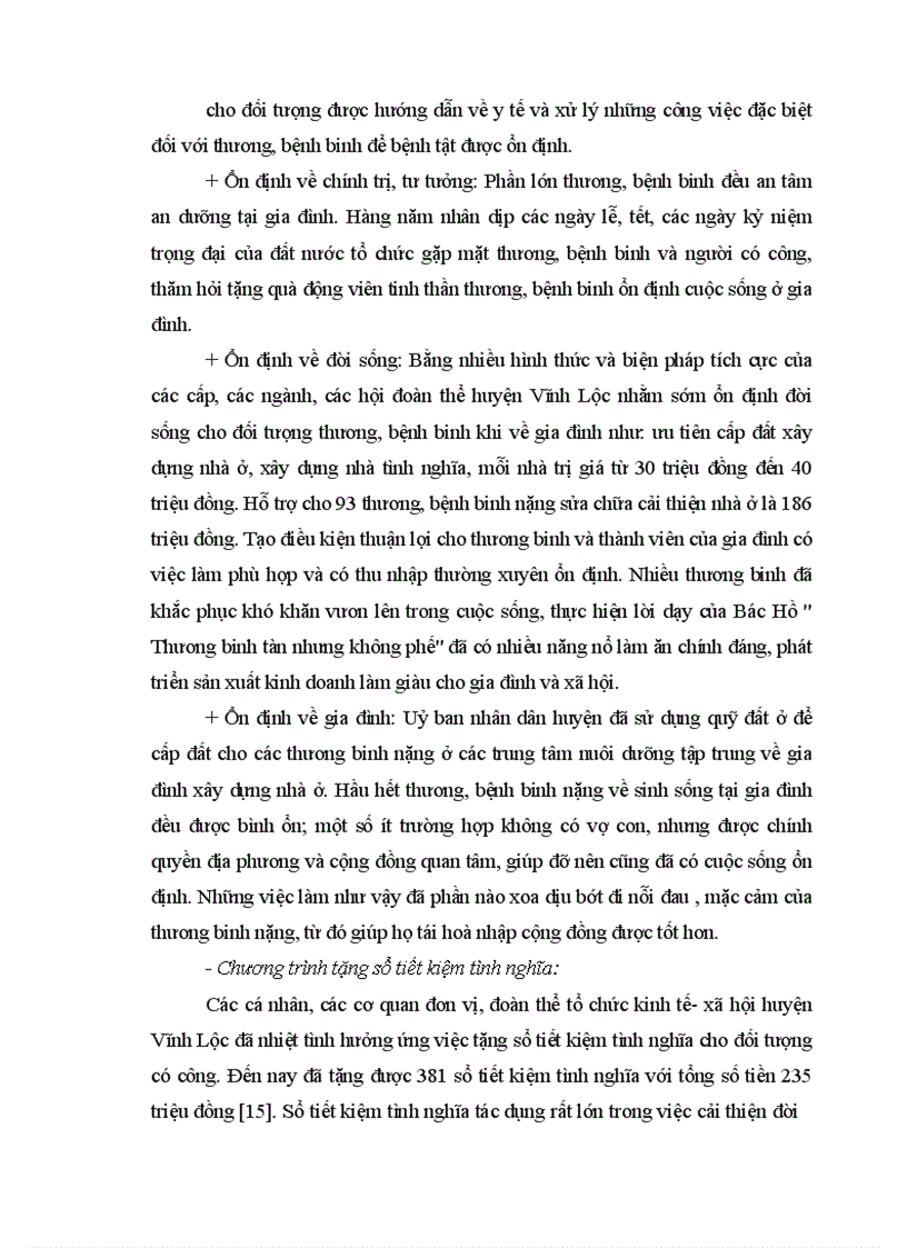 image for page Vai trò của nhân viên công tác xã hội trong nâng cao hiệu quả thực hiện chính sách của Đảng và Nhà nước ta đối với người có công với cách mạng ở huyện Vĩnh Lộc tỉnh Thanh Hoá hiện nay