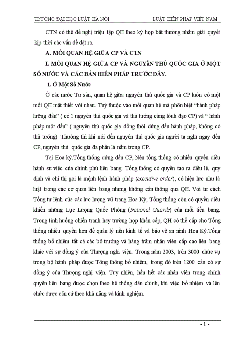 image for page Mối quan hệ giữa Chủ tịch nước và Quốc hội Chính phủ Viện kiểm sát và Tòa án nhân dân