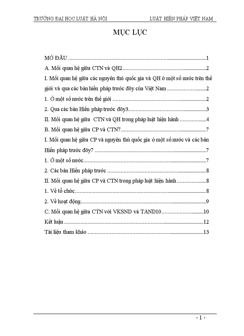 image for page Mối quan hệ giữa Chủ tịch nước và Quốc hội Chính phủ Viện kiểm sát và Tòa án nhân dân