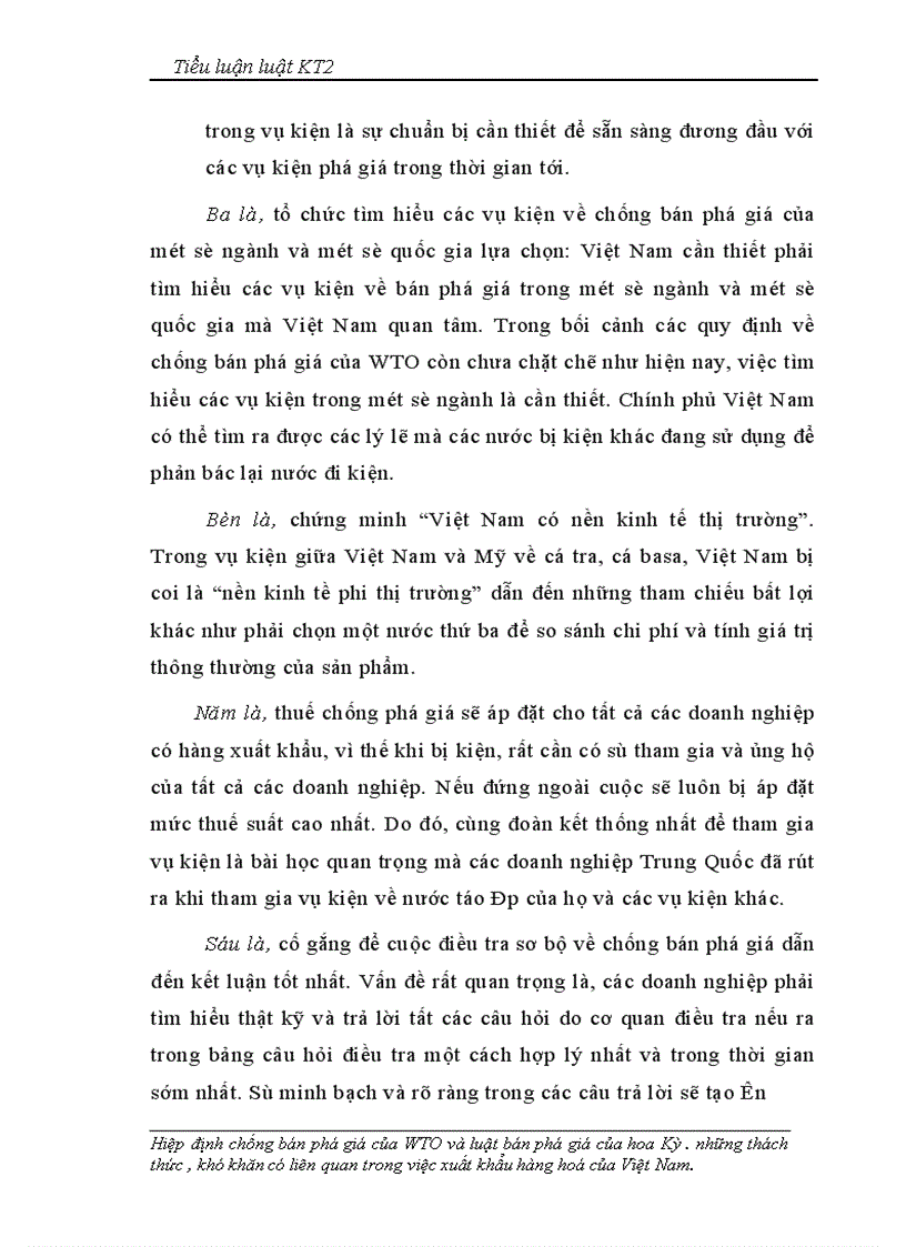 image for page Hiệp định chống bán phá giá của WTO và luật chống bán phá giá của Hoa Kỳ