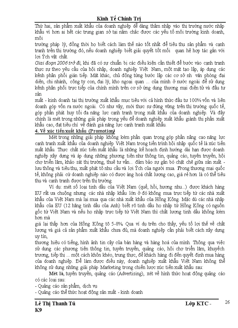 image for page Một số giải pháp nhằm nâng cao khả năng cạnh tranh hàng hoá của các doanh nghiệp việt nam trong tiến trình hội nhập quốc tế