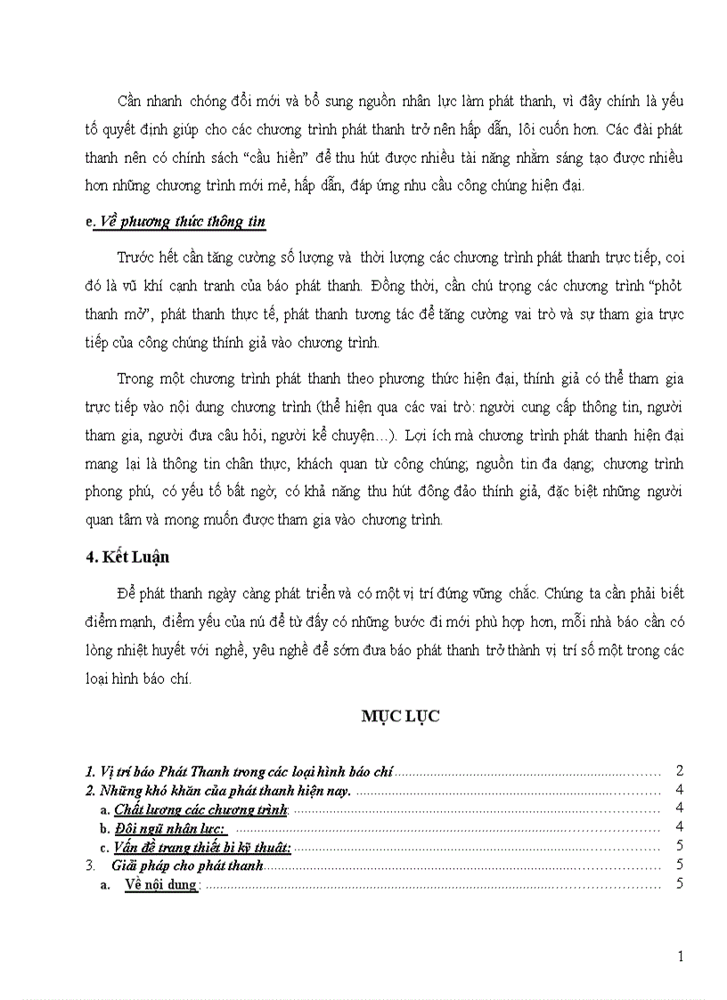 image for page Những khó khăn của phát thanh hiện nay