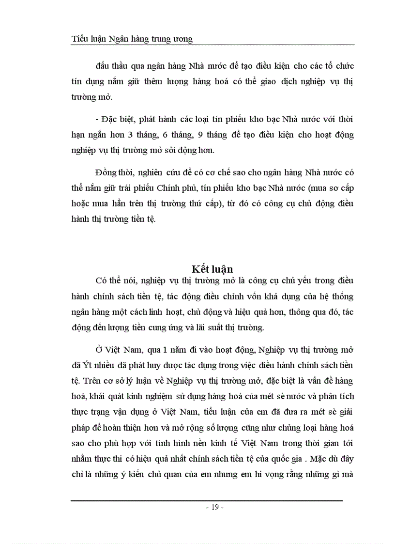 image for page Đánh giá về tình hình các loại hàng hoá trên Thị trường mở Việt Nam Thực trạng và giải pháp