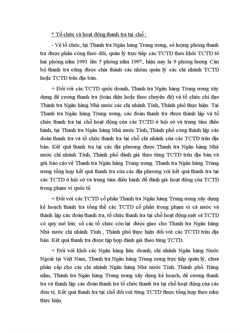 image for page Thực trạng tổ chức và hoạt động của Thanh tra Ngân hàng Nhà nước Việt Nam