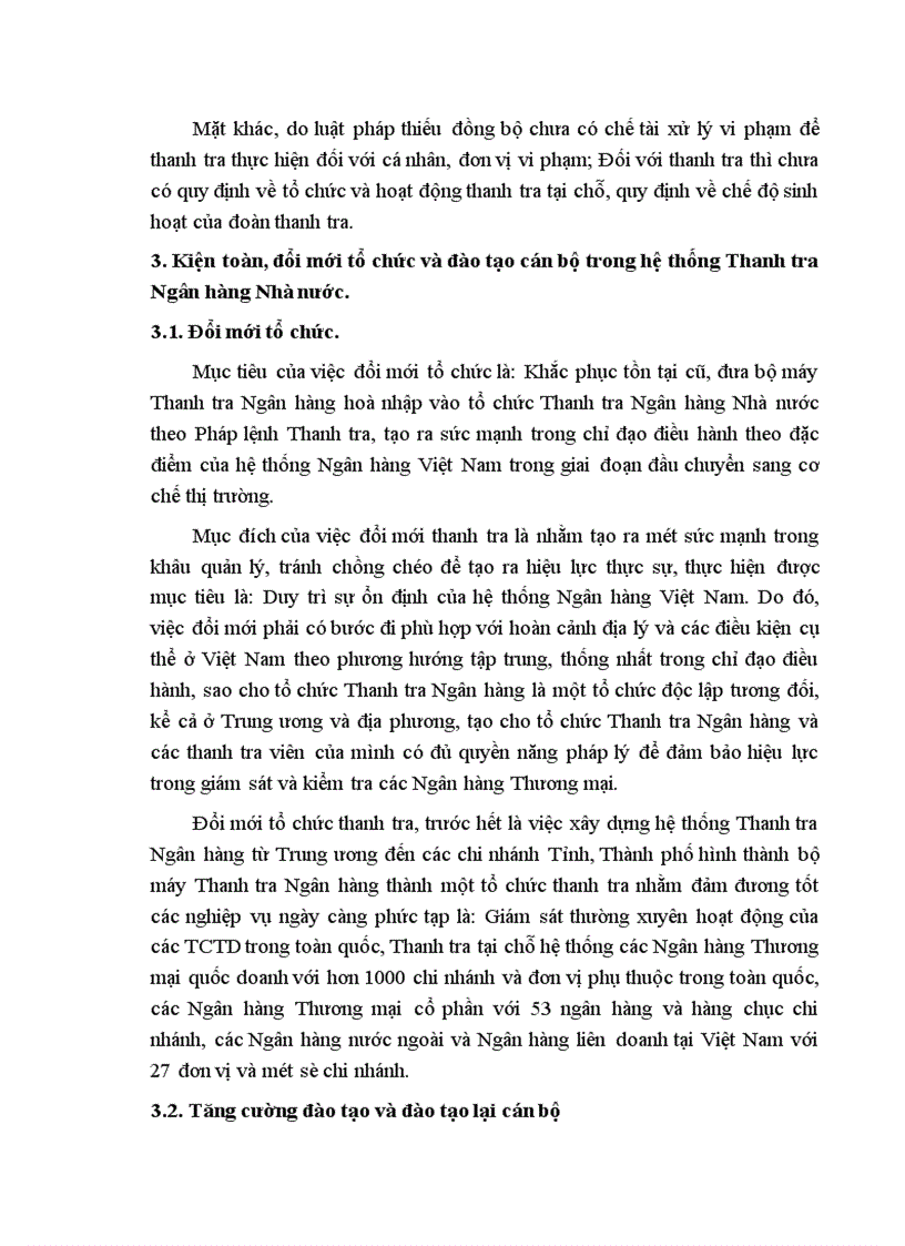 image for page Thực trạng tổ chức và hoạt động của Thanh tra Ngân hàng Nhà nước Việt Nam