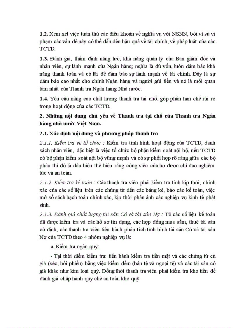 image for page Thực trạng tổ chức và hoạt động của Thanh tra Ngân hàng Nhà nước Việt Nam