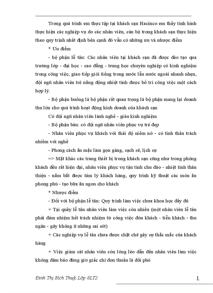image for page Tìm hiểu bộ máy hoạt động của bộ phận lễ tân tại khách sạn Hacinco