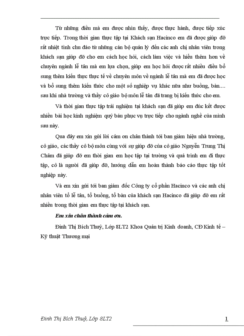 image for page Tìm hiểu bộ máy hoạt động của bộ phận lễ tân tại khách sạn Hacinco