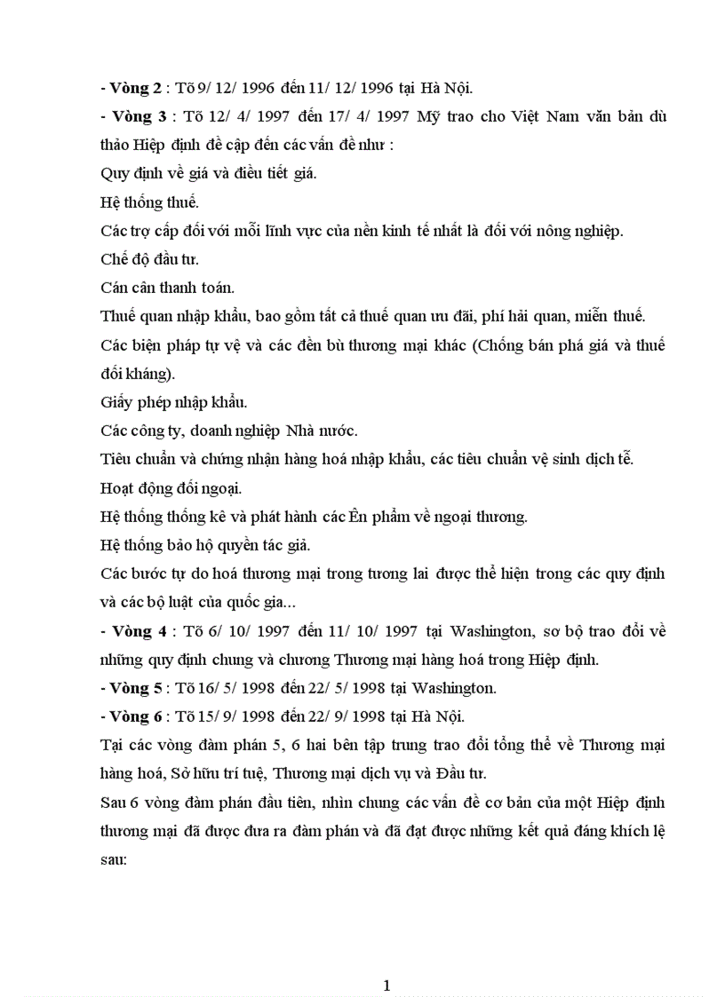 image for page Hiệp định thương MạI Việt Mỹ với vấn đề xuất khẩu hàng hoá của Việt Nam sang Mỹ