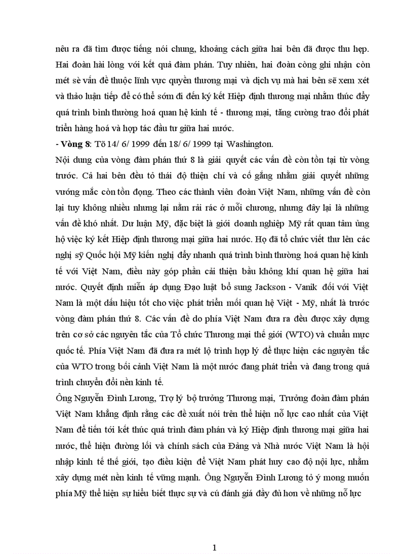 image for page Hiệp định thương MạI Việt Mỹ với vấn đề xuất khẩu hàng hoá của Việt Nam sang Mỹ