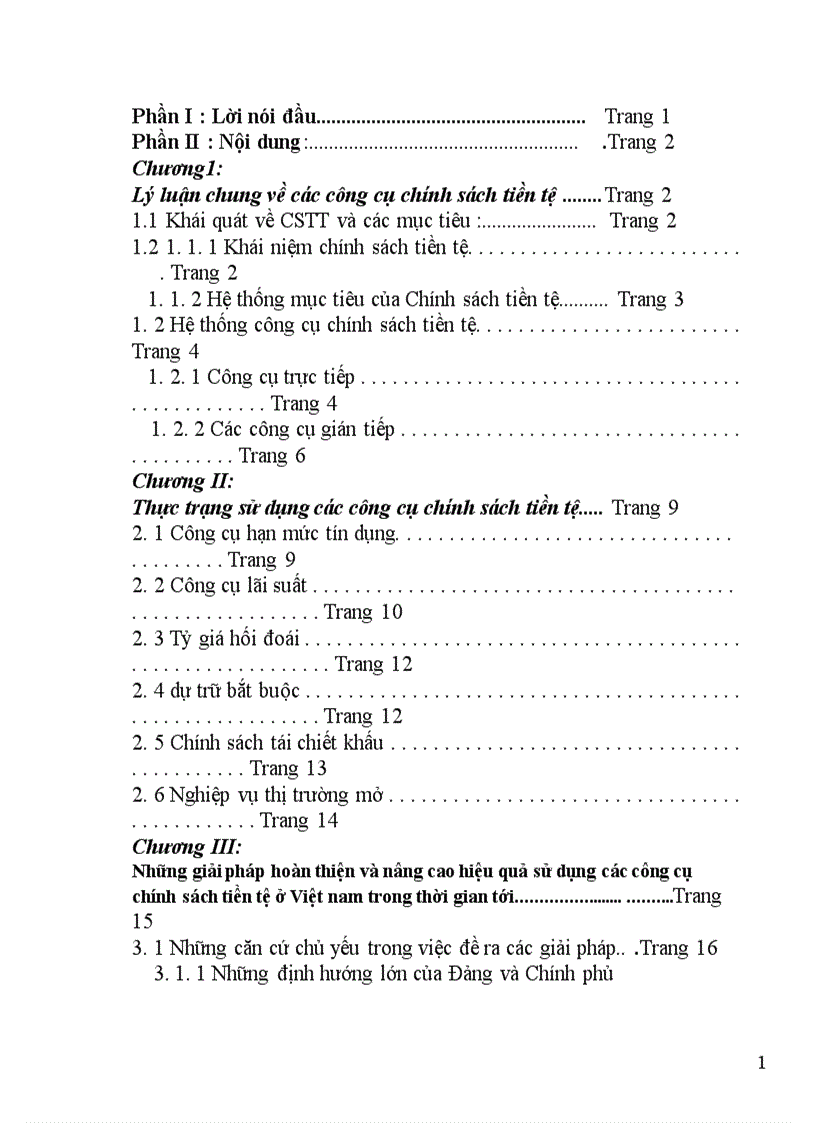 image for page Những giải pháp hoàn thiện và nâng cao hiệu quả sử dụng các công cụ chính sách tiền tệ ở Việt nam trong thời gian tới